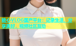 糖心VLOG国产平台：记录生活，分享美好，视频社区互动