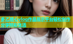 多乙糖心vlog作品展示平台轻松创作分享精彩生活
