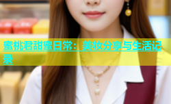蜜桃君甜蜜日常：美妆分享与生活记录