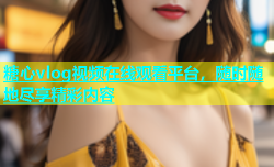 糖心vlog视频在线观看平台，随时随地尽享精彩内容