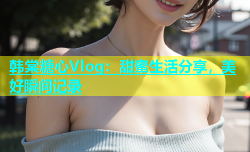 韩棠糖心Vlog：甜蜜生活分享，美好瞬间记录