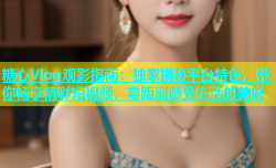 糖心Vlog观影指南：独家揭秘平台特色，带你畅享精彩短视频，零距离感受生活的美好