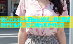 糖心vlog入口网站破解版：解锁视频创作新世界，随时随地观看和分享