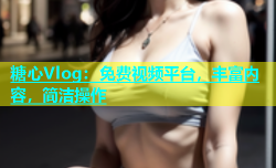 糖心Vlog：免费视频平台，丰富内容，简洁操作