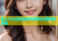 糖心vlog记录生活点滴轻松分享精彩瞬间