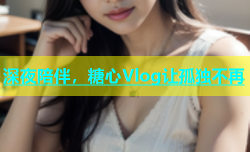 深夜陪伴，糖心Vlog让孤独不再