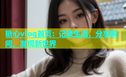 糖心vlog首页：记录生活，分享瞬间，发现新世界