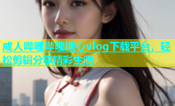 成人哔哩哔哩糖心vlog下载平台，轻松剪辑分享精彩生活