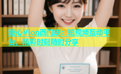 糖心Vlog西门庆：短视频互动平台，精彩时刻随时分享