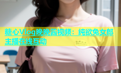 糖心Vlog晚晚酱视频：纯欲兔女郎主播在线互动