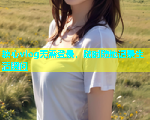糖心vlog无需登录，随时随地记录生活瞬间  第1张