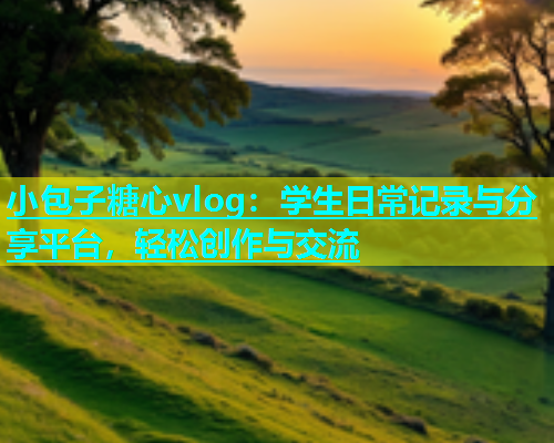 小包子糖心vlog：学生日常记录与分享平台，轻松创作与交流  第2张