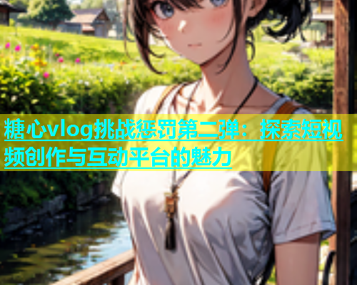 糖心vlog挑战惩罚第二弹：探索短视频创作与互动平台的魅力  第2张
