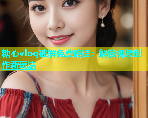 糖心vlog破解免费路径：解锁视频创作新玩法  第1张