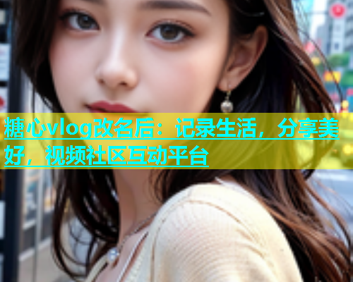 糖心vlog改名后：记录生活，分享美好，视频社区互动平台  第1张