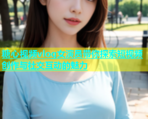 糖心视频vlog女演员带你探索短视频创作与社交互动的魅力  第1张