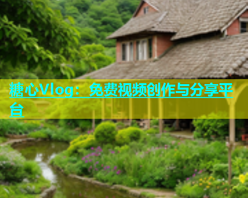 糖心Vlog：免费视频创作与分享平台  第1张