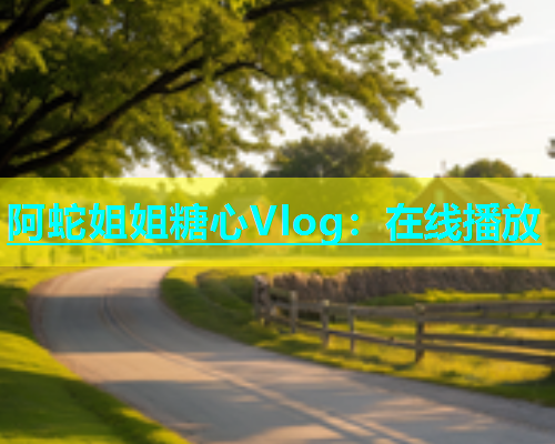 阿蛇姐姐糖心Vlog：在线播放  第1张
