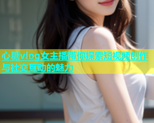 心糖vlog女主播带你探索短视频创作与社交互动的魅力  第1张