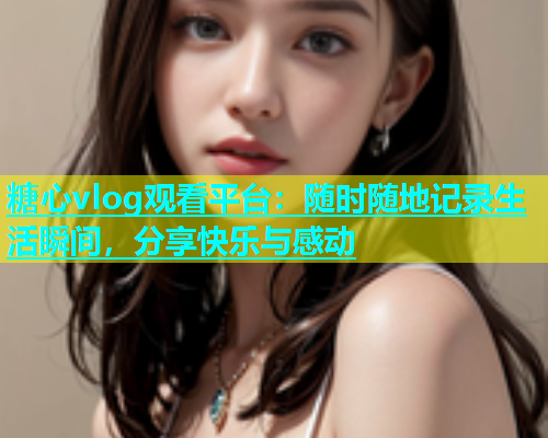 糖心vlog观看平台：随时随地记录生活瞬间，分享快乐与感动  第1张
