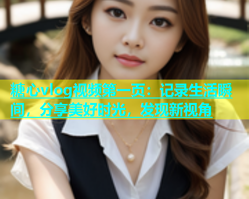 糖心vlog视频第一页：记录生活瞬间，分享美好时光，发现新视角  第1张