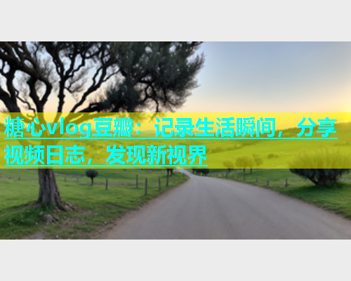 糖心vlog豆瓣：记录生活瞬间，分享视频日志，发现新视界  第2张