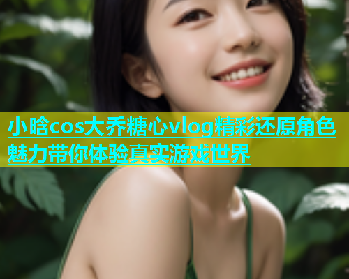 小晗cos大乔糖心vlog精彩还原角色魅力带你体验真实游戏世界  第2张