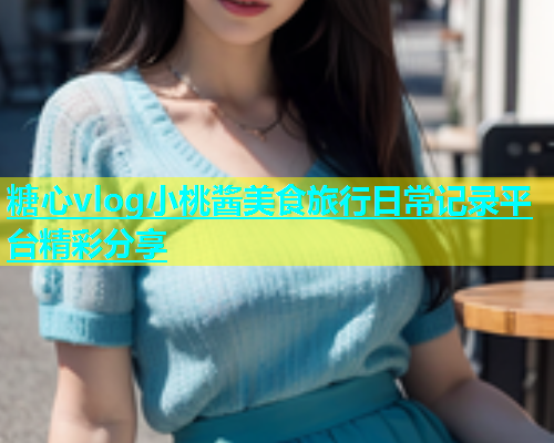 糖心vlog小桃酱美食旅行日常记录平台精彩分享  第1张