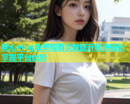 糖心vlog免费观看次数提升秘诀轻松掌握平台优势  第1张