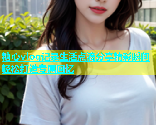 糖心vlog记录生活点滴分享精彩瞬间轻松打造专属回忆  第1张