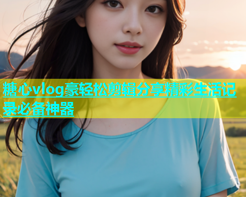 糖心vlog豪轻松剪辑分享精彩生活记录必备神器  第1张